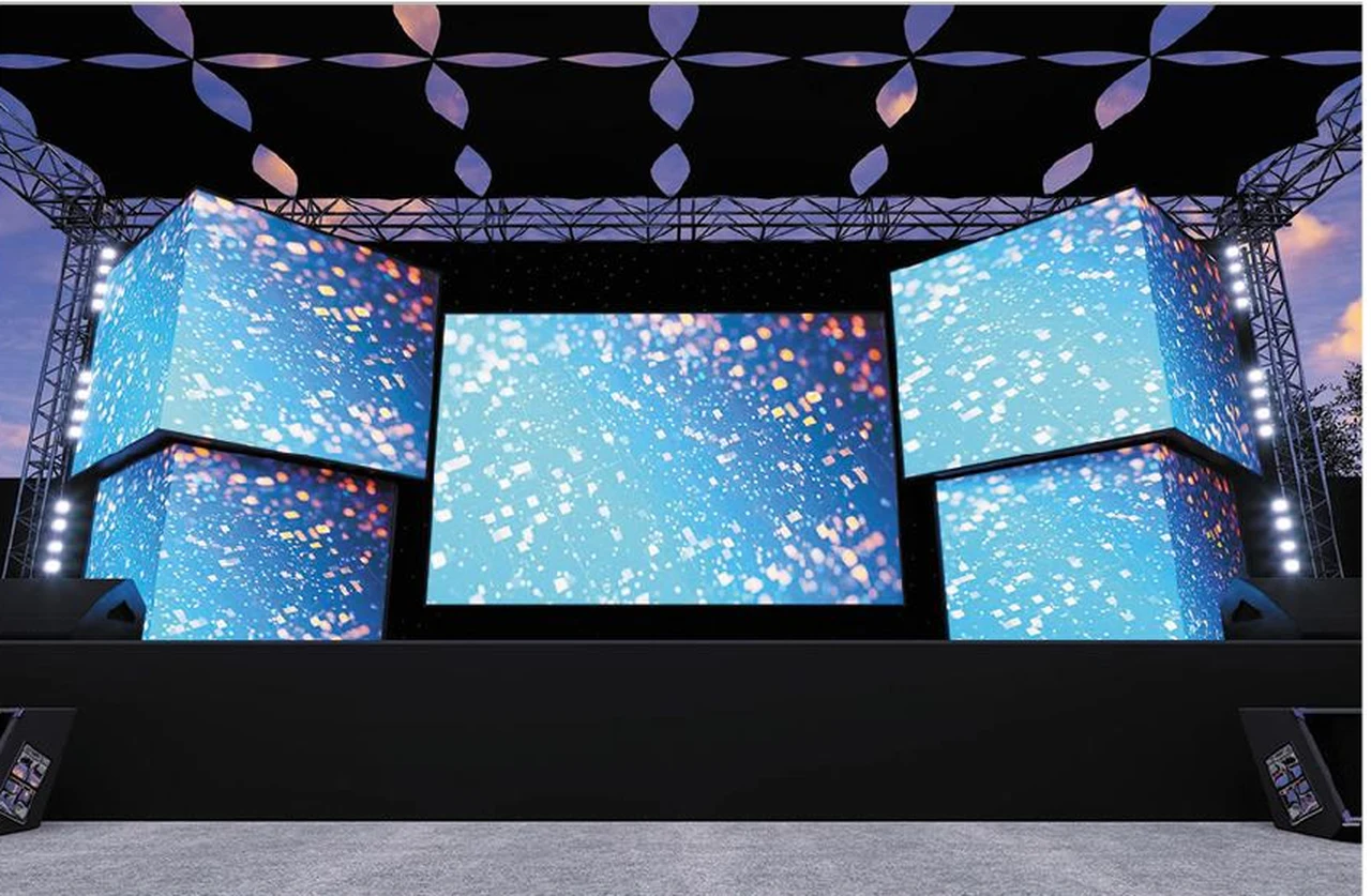 Multi-screen stage — supplier catalogue image