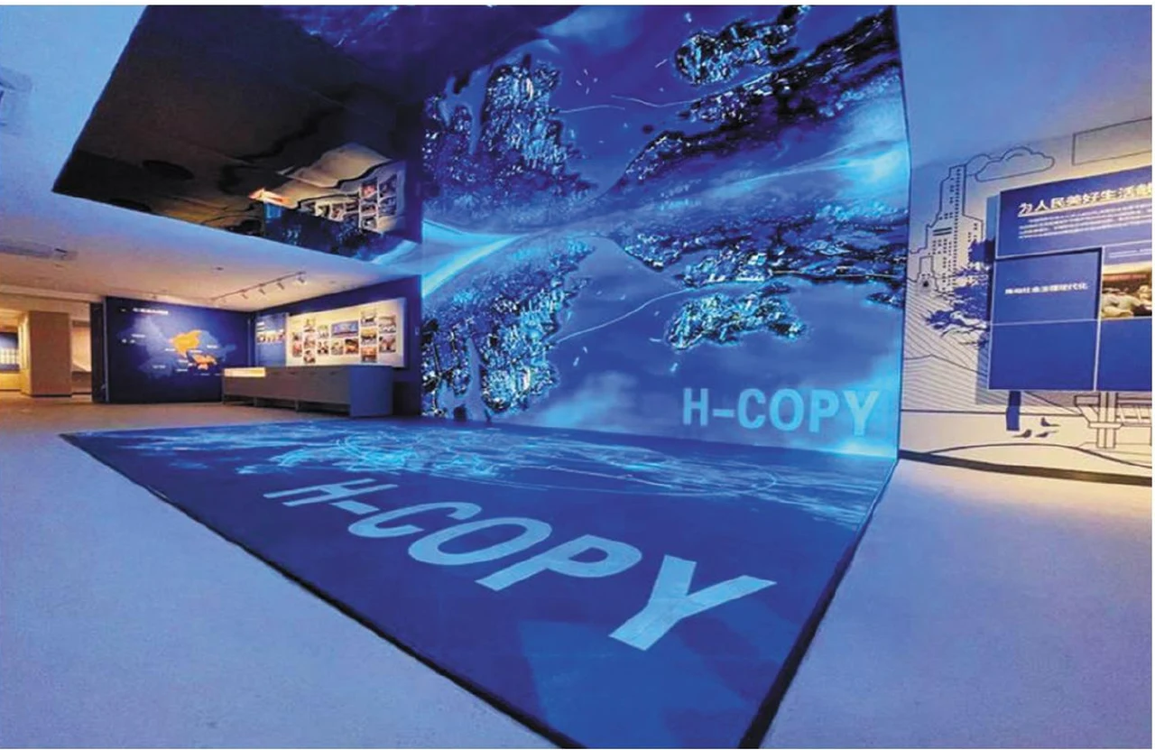 Immersive floor installation — supplier catalogue image