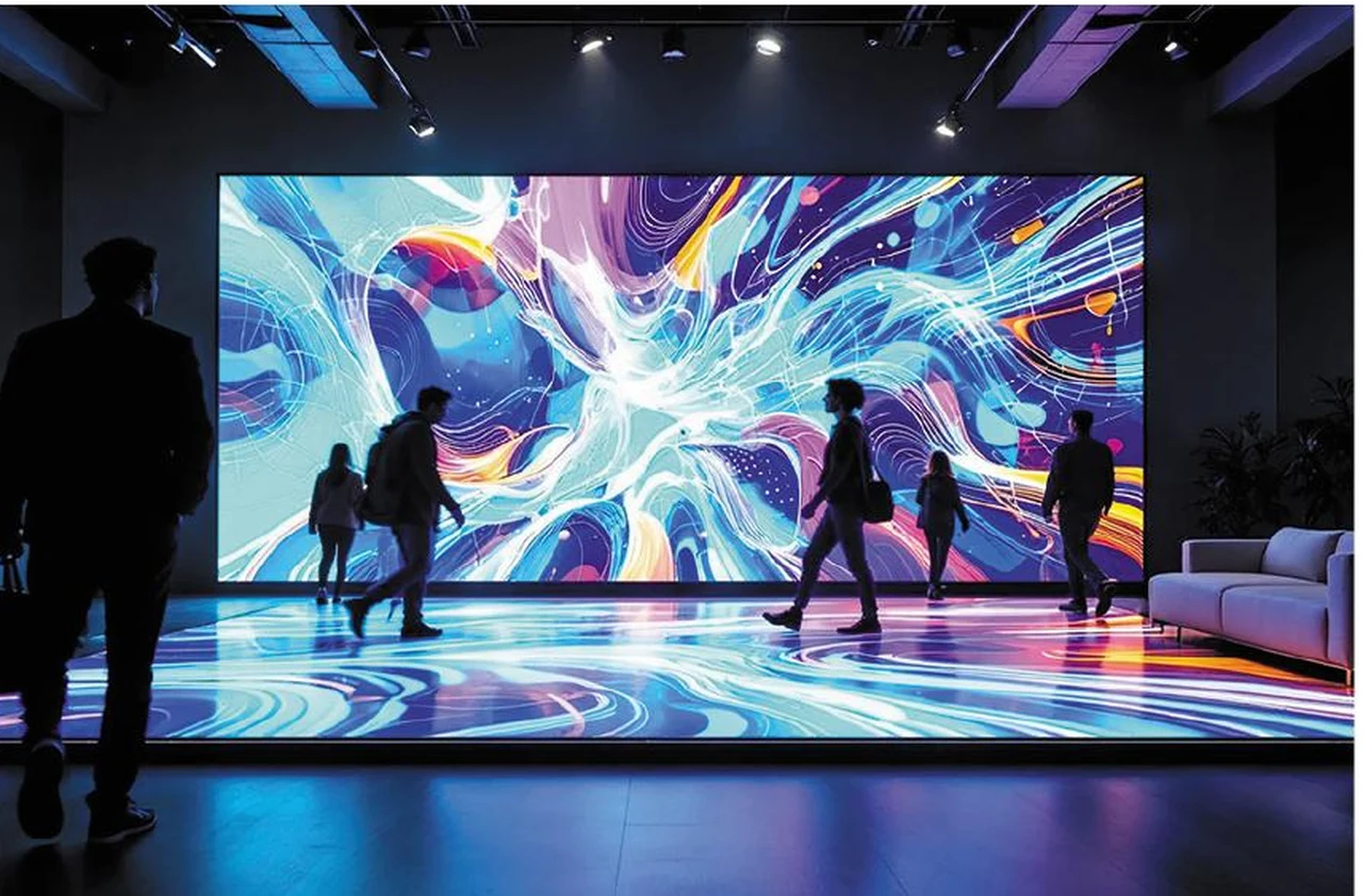 Stage floor and backdrop — supplier catalogue image