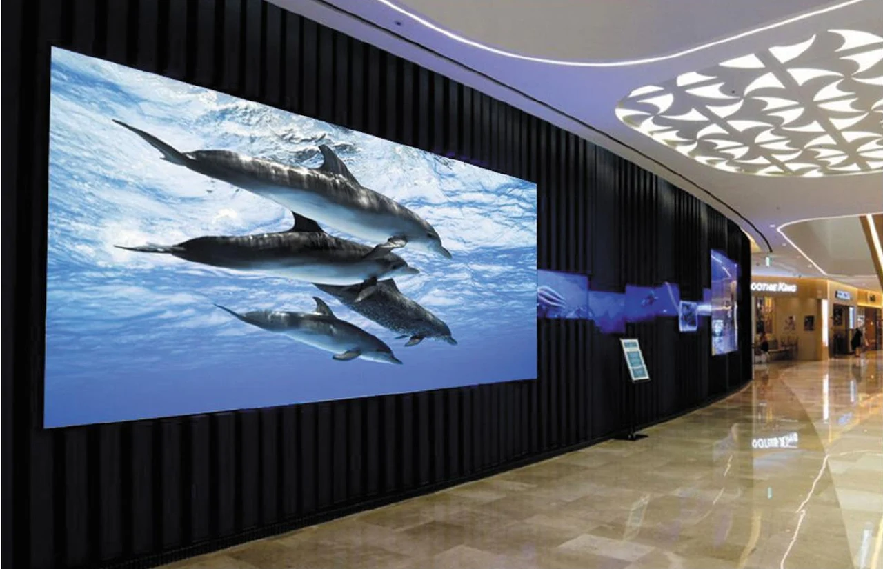 Interior video wall — supplier catalogue image