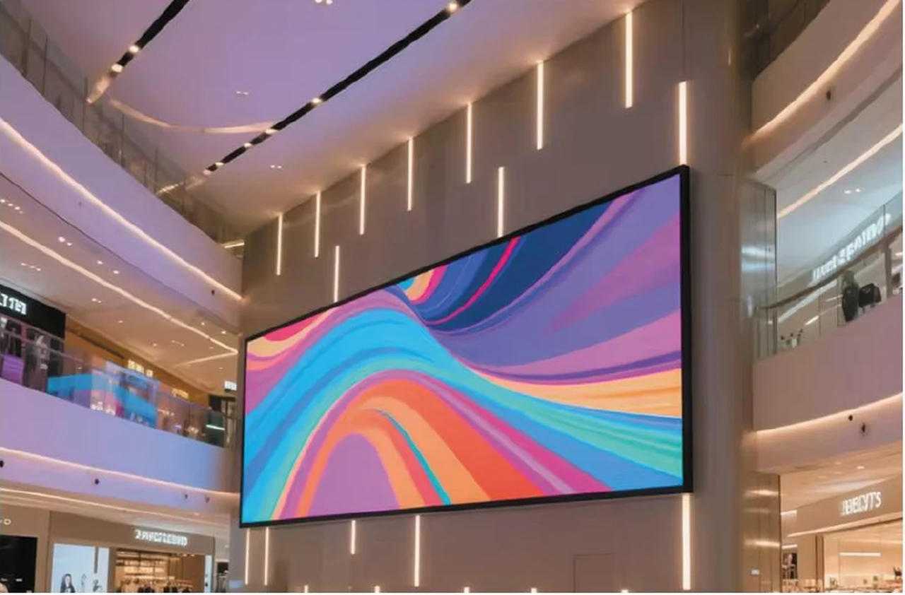Atrium video wall — supplier catalogue image